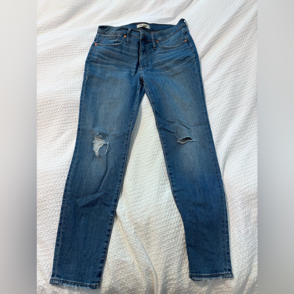 Madewell Mid Rise Skinny Jeans